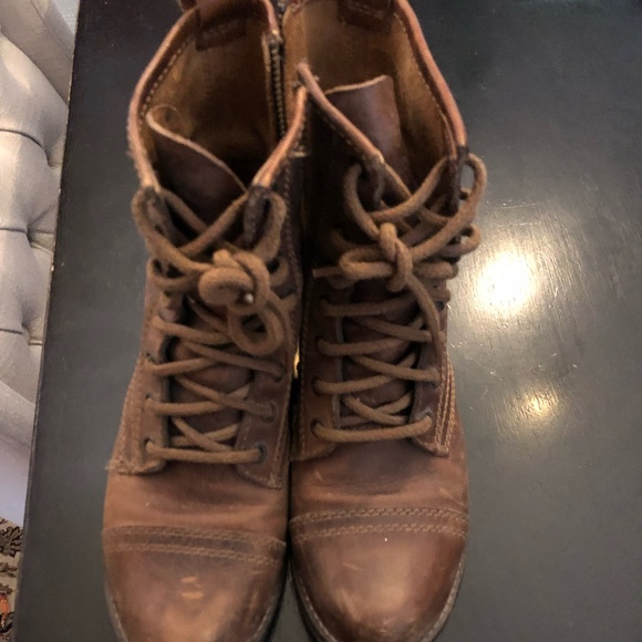Combat style boots - Picture 1 of 6